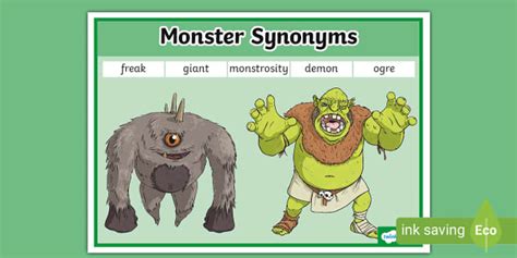 monster synonyms|MONSTER